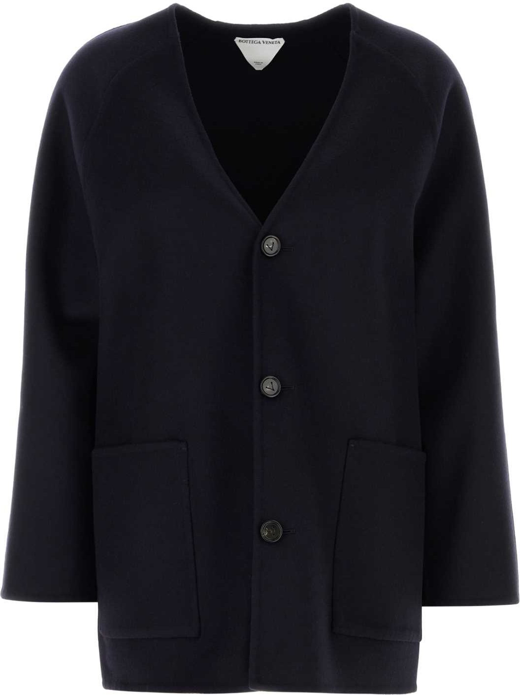 Cashmerejacke ohne Kragen