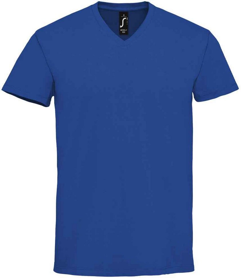 SOLS - "Imperial" T-Shirt V-Ausschnitt für Herren (Königsblau)