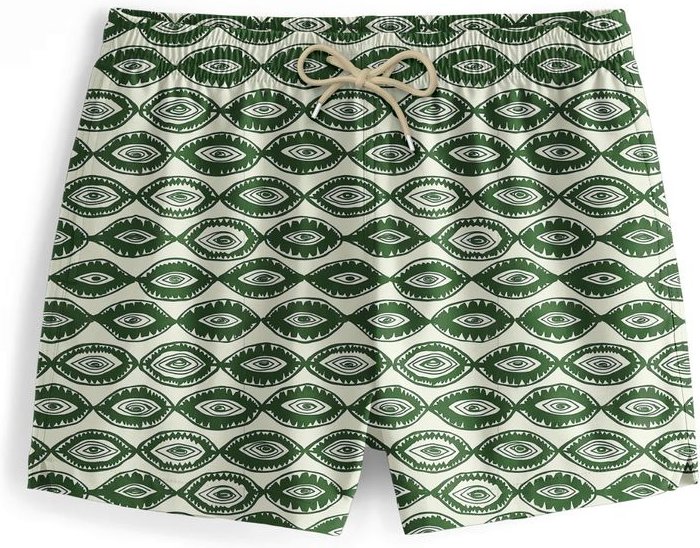 "Green Eyes" Badeshorts