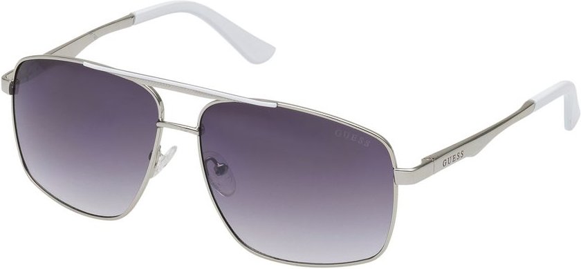 Graue Metallsonnenbrille