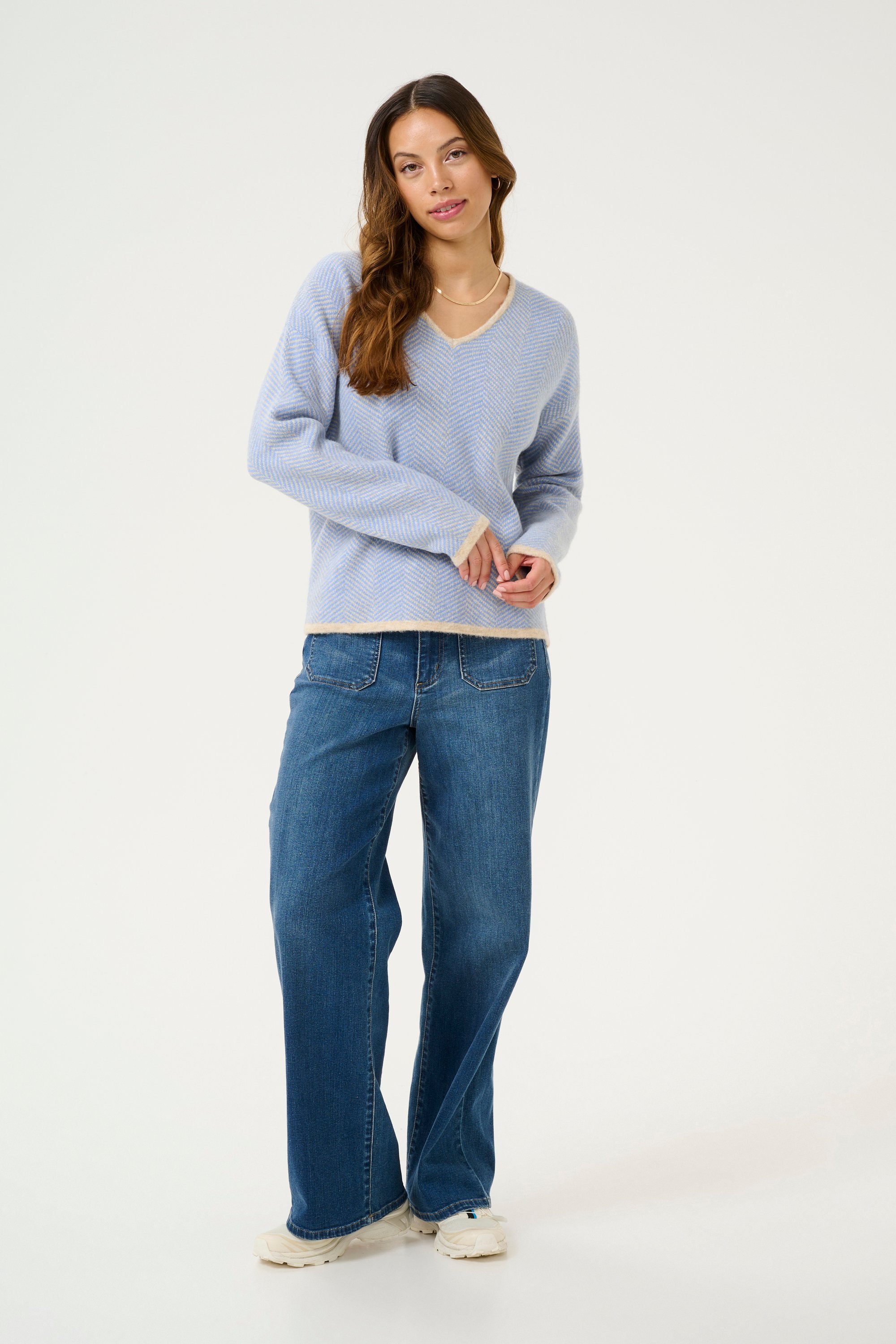 Strickpullover Loose fit blue