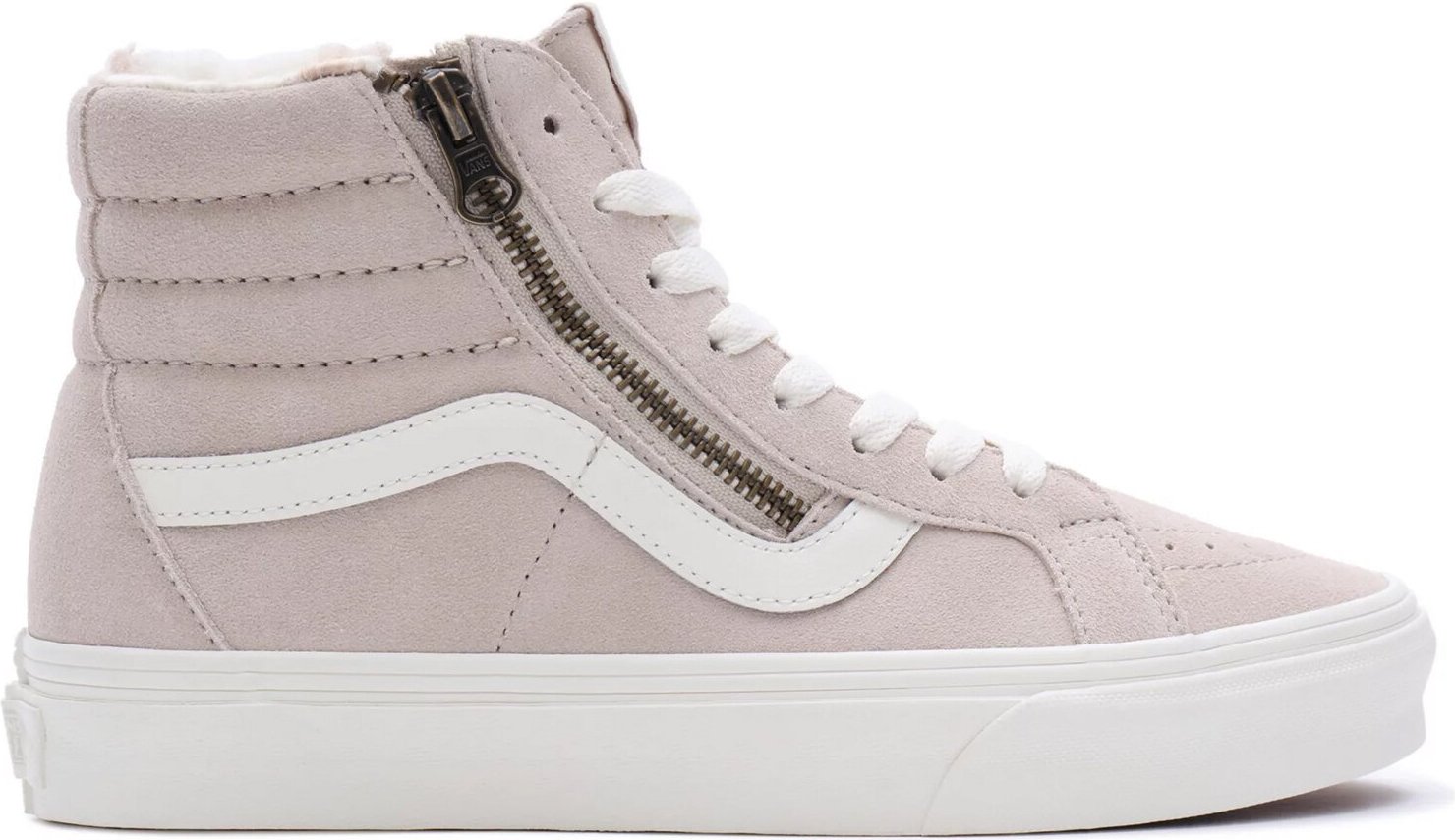 ZAP.MODA SRA SK8-Hi Reissverschluss Seite BEIGE