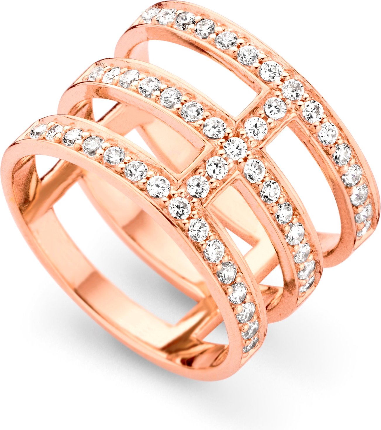 Orphelia Damen-Ring Sterling-Silber 925 – Rosé ZR-7125/RG