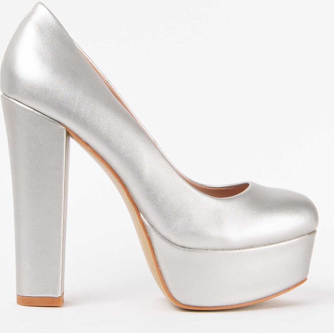 Montevita Absatzschuh Tulum Silber