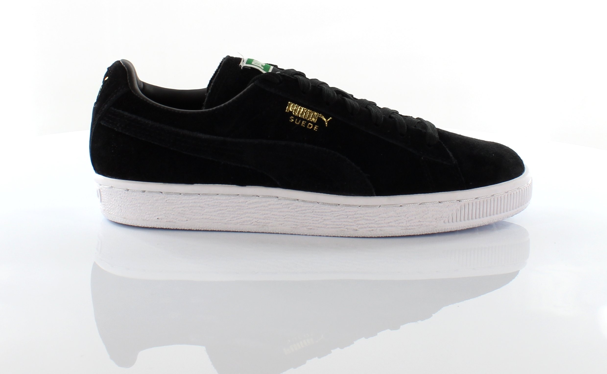Puma Wildleder Classic+ Herren Black Trainer