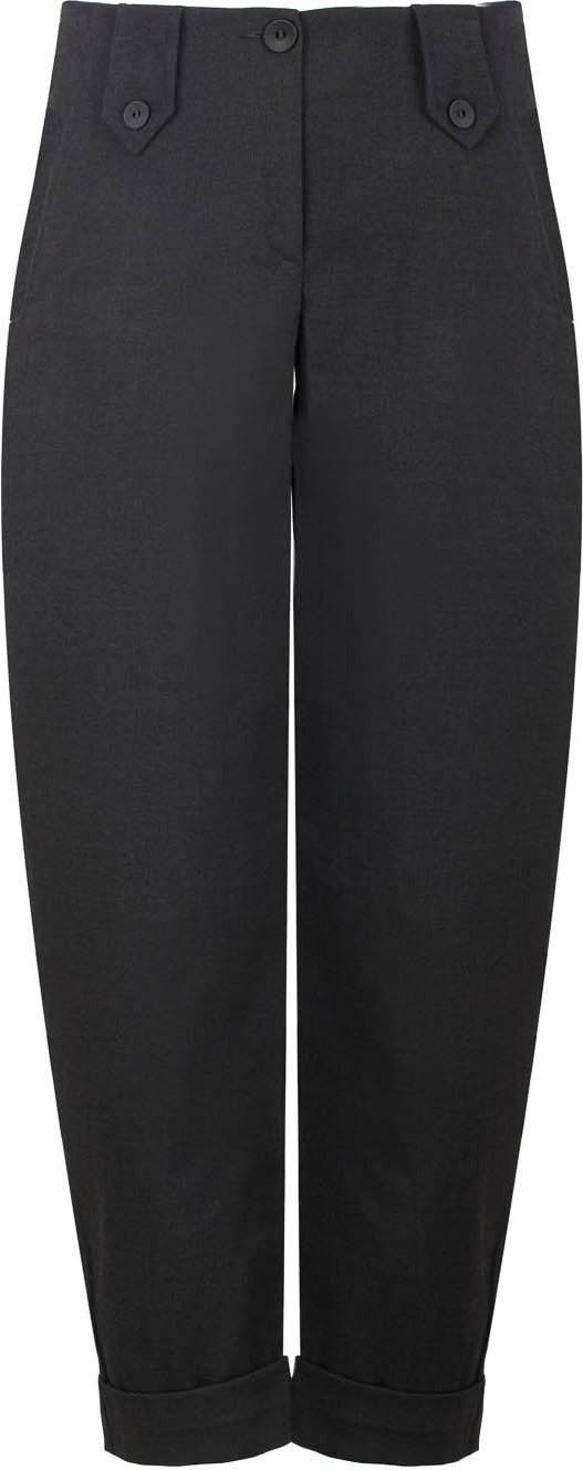 Schurwollhosen in voller Länge zum Umkrempeln