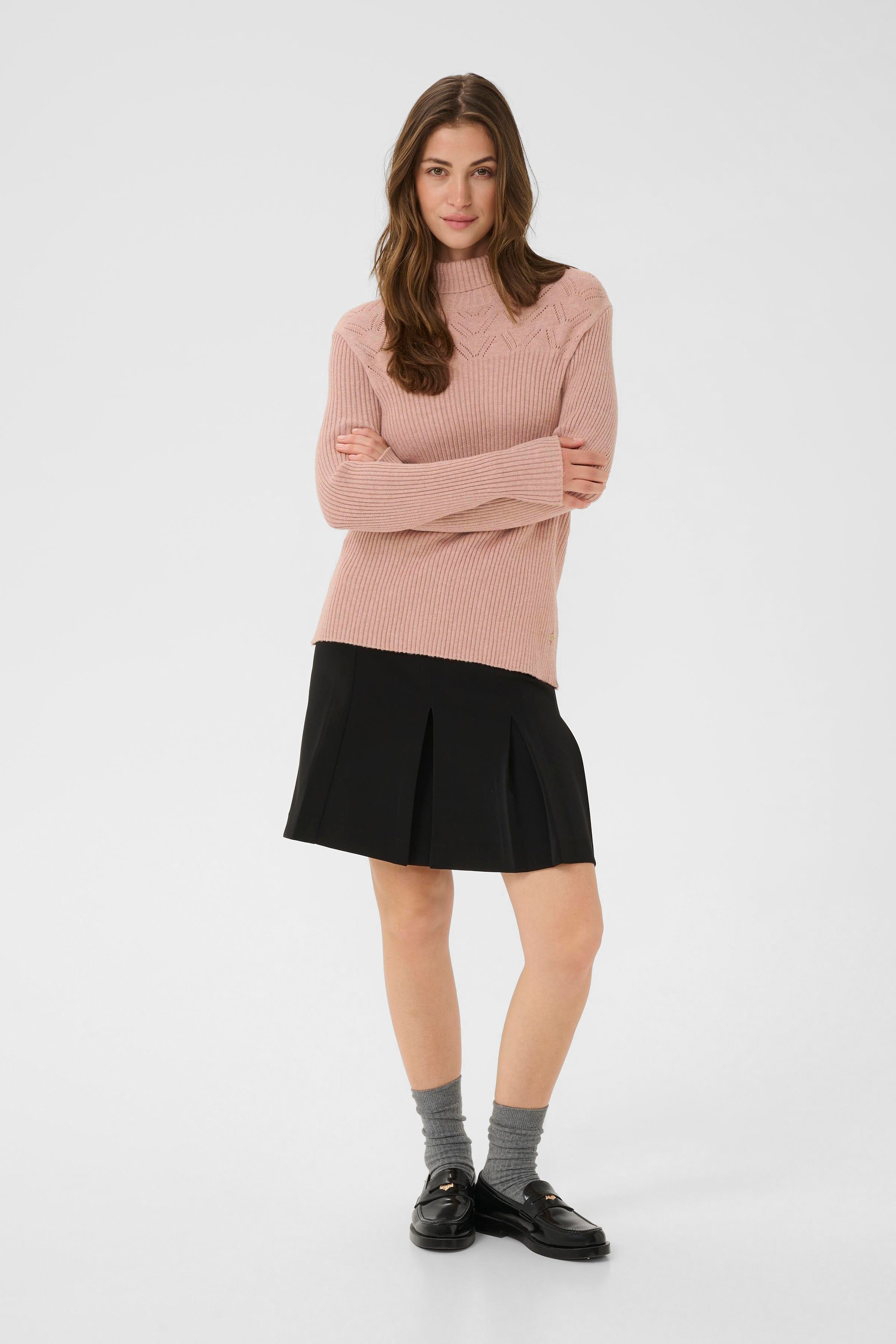Strickpullover CRDela Strickpullover Slim fit blush