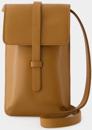 Leonore Schultertasche - Ines de la Fressange - Leder - Camel