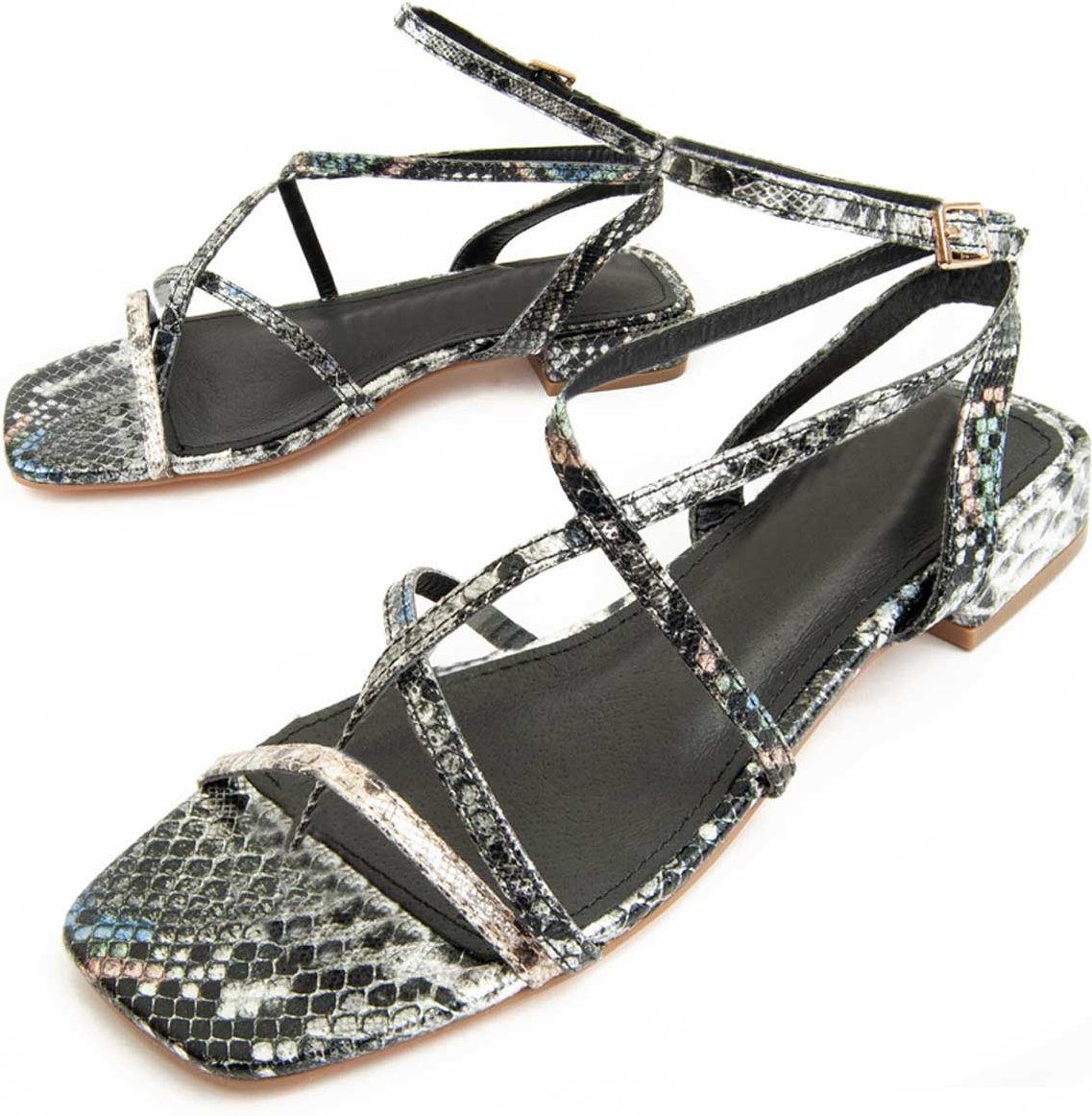 Montevita Absatzsandale Sandalo2 in Silber