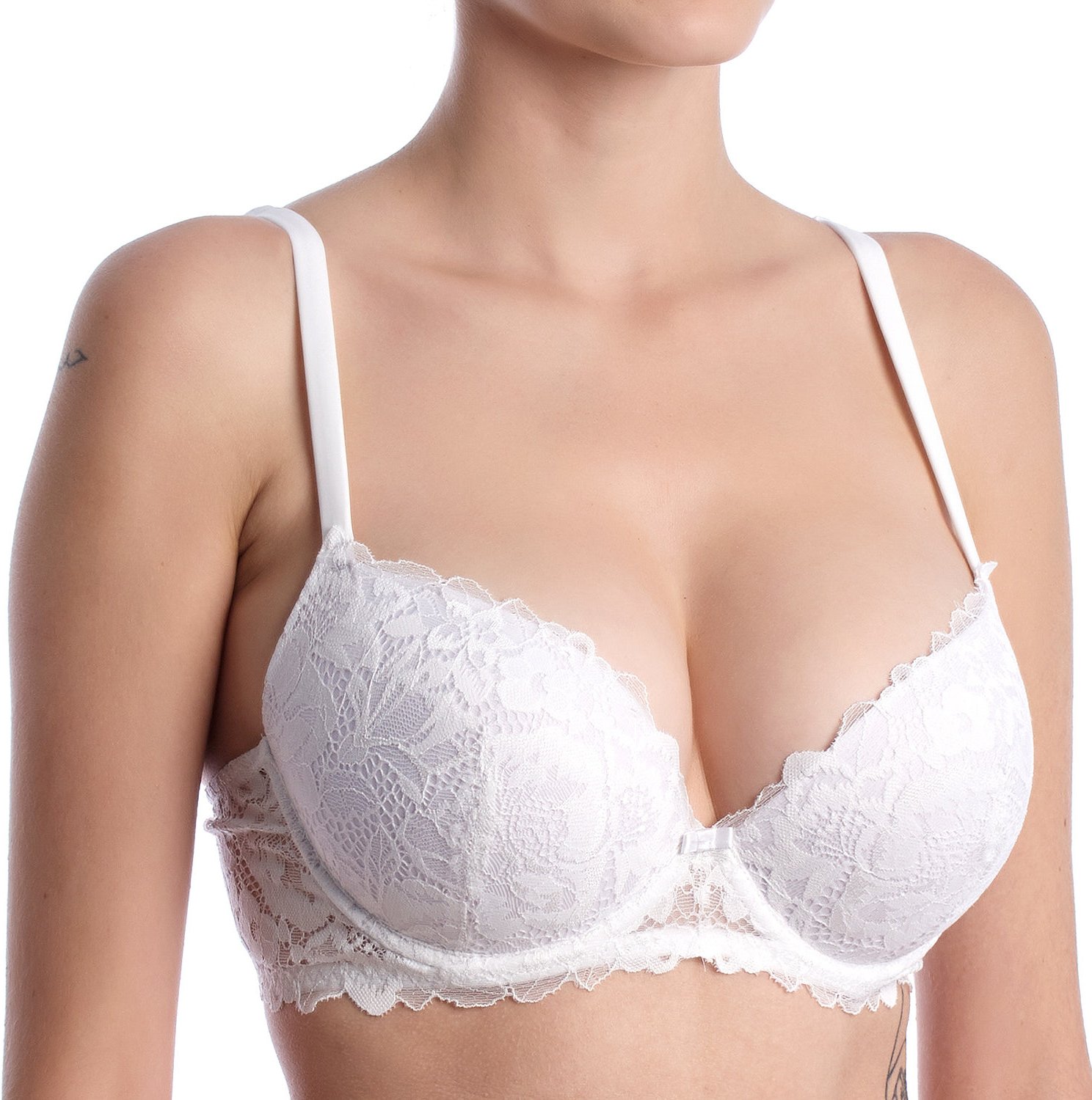 Damen Unterwired Push-up BH SOFTY-BALCONETTE