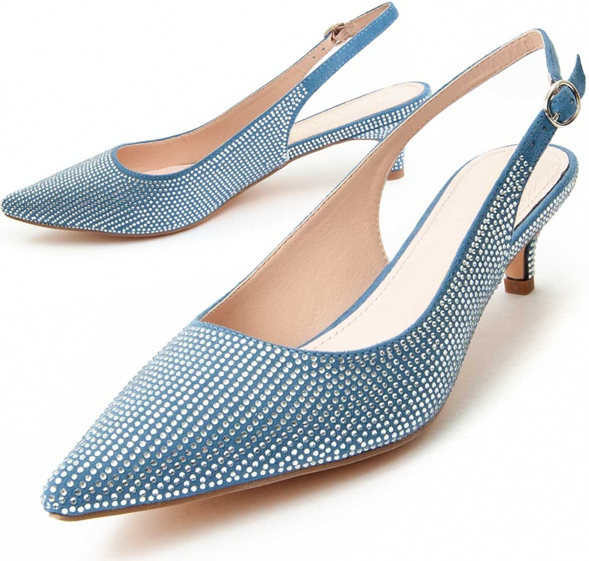 Montevita Absatzschuh Festshoe5 in Blau