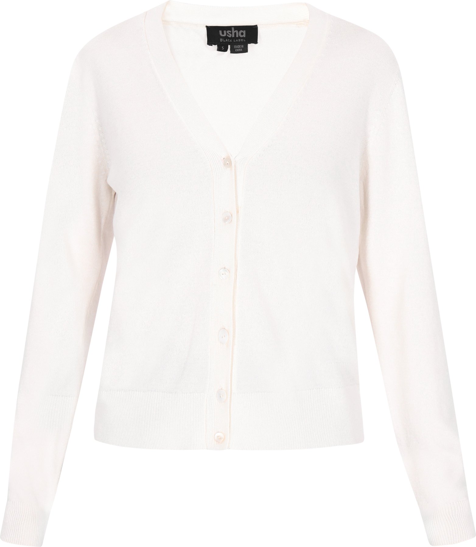 usha Strickjacke Frauen Creme