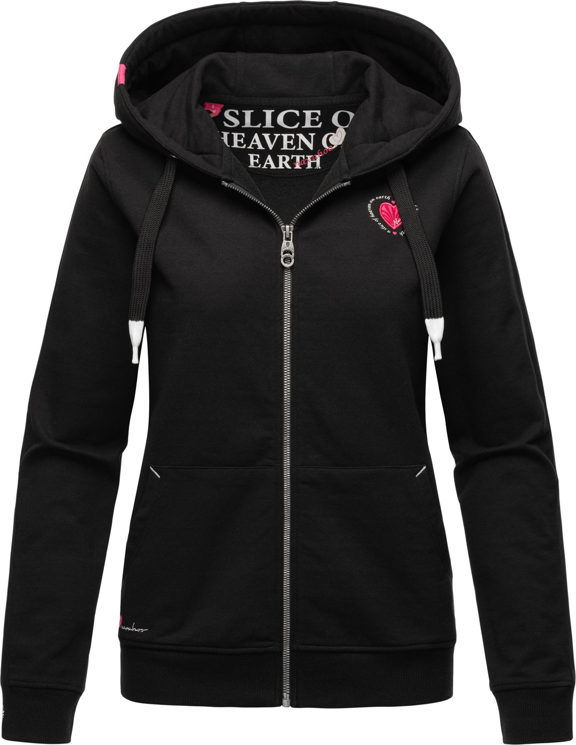 Navahoo Damen Sweatjacke Cremetörtchen – Kuschelig & Stylisch