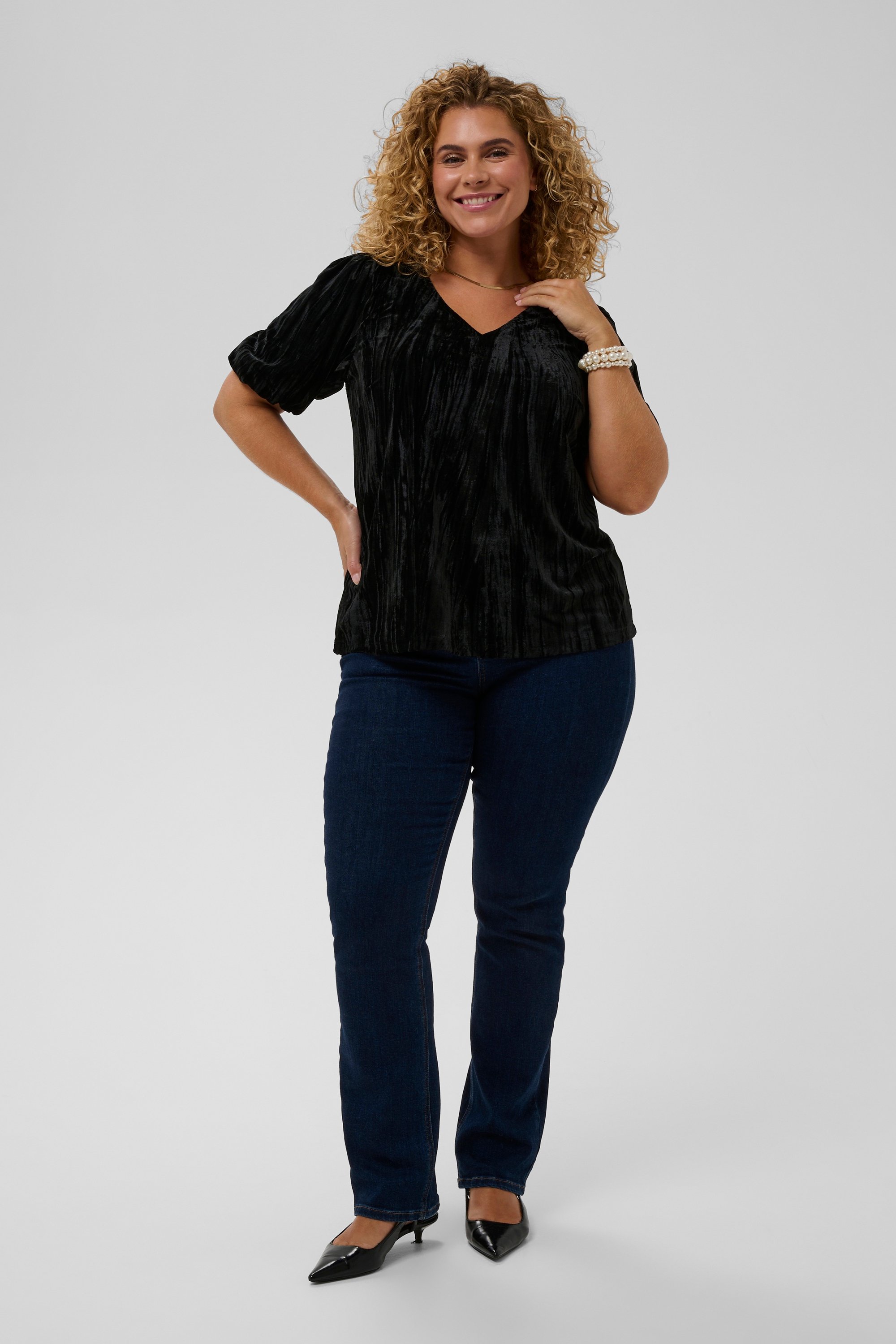 Kurzarm-Bluse KCeliva Kurzarm-Bluse Regular fit