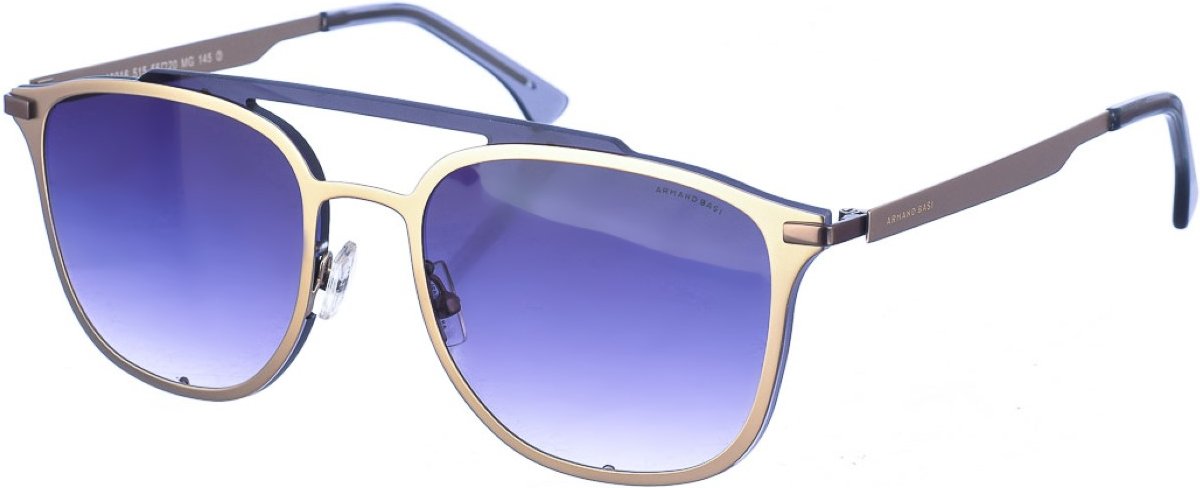 Thumbnail - AB12316 Unisex-Sonnenbrille in rechteckiger Form