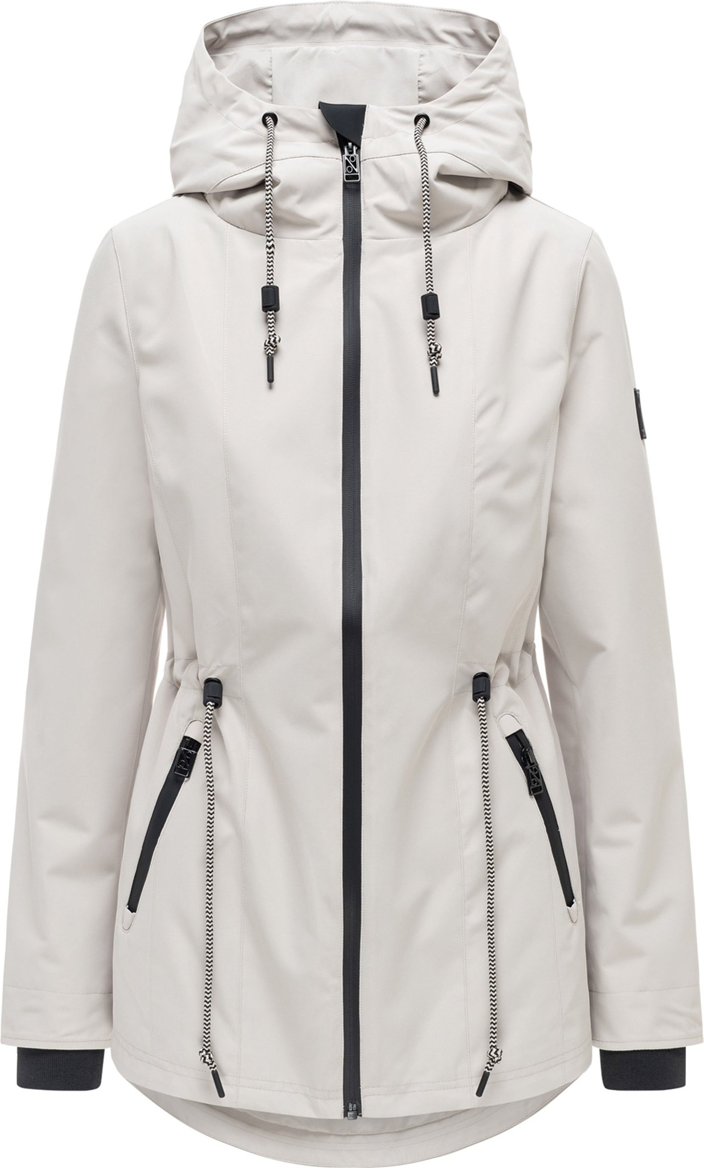 Navahoo Damen Übergangsjacke Blumentanz mit Kapuze