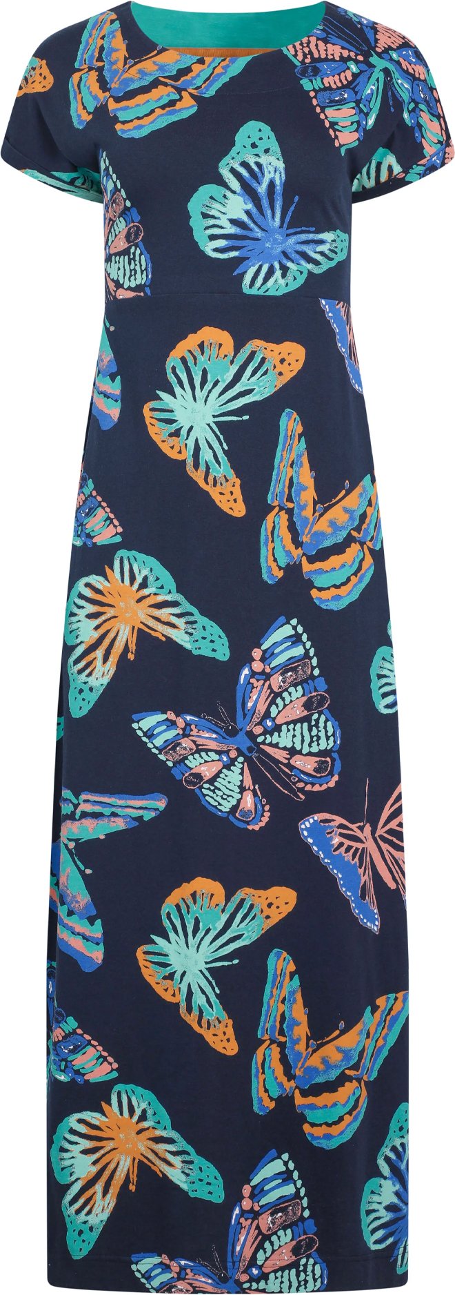 Weird Fish - "Mirren" Maxikleid für Damen (Dunkelblau)