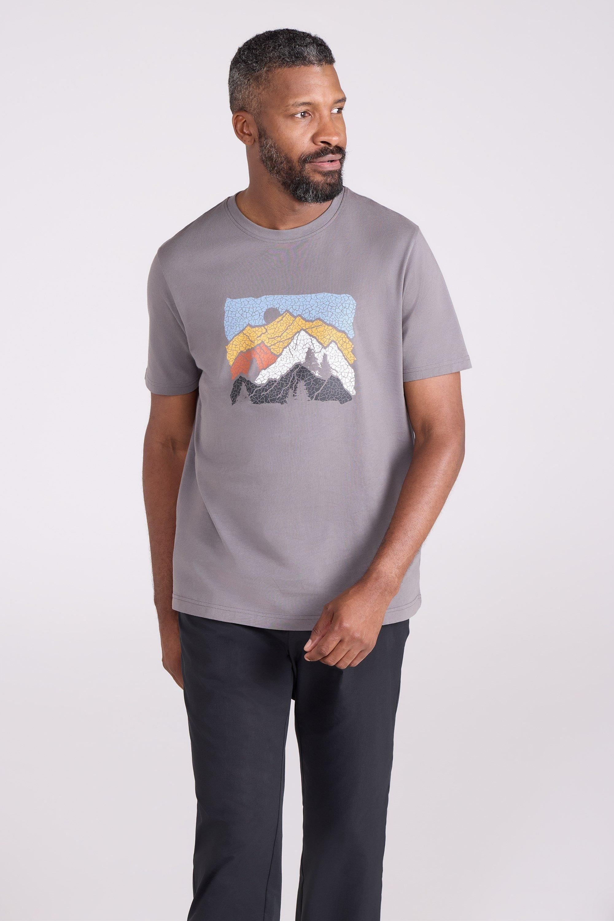 Mountain Warehouse - T-Shirt für Herren (Holzkohle)