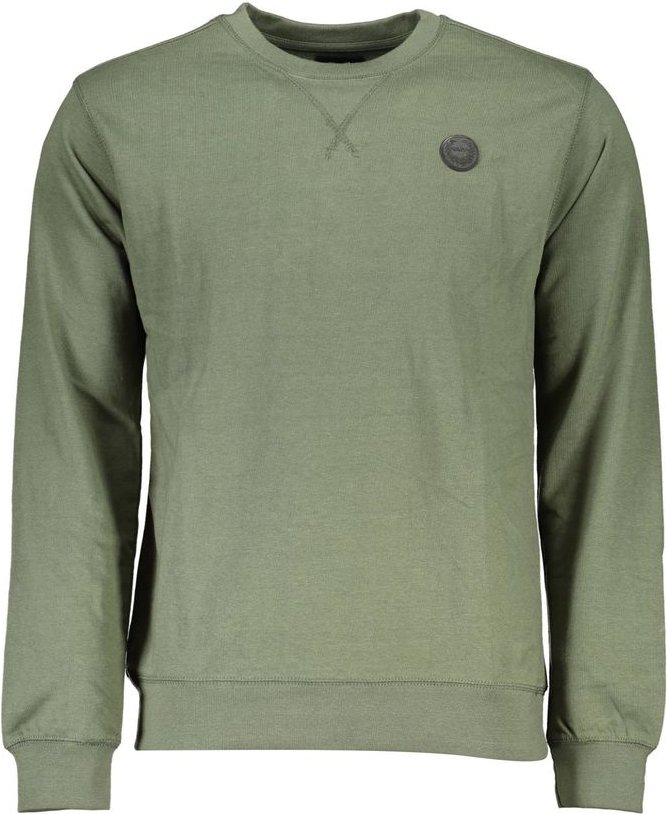 Gianmarco Venturi Verde Baumwoll-Herren-Sweatshirt