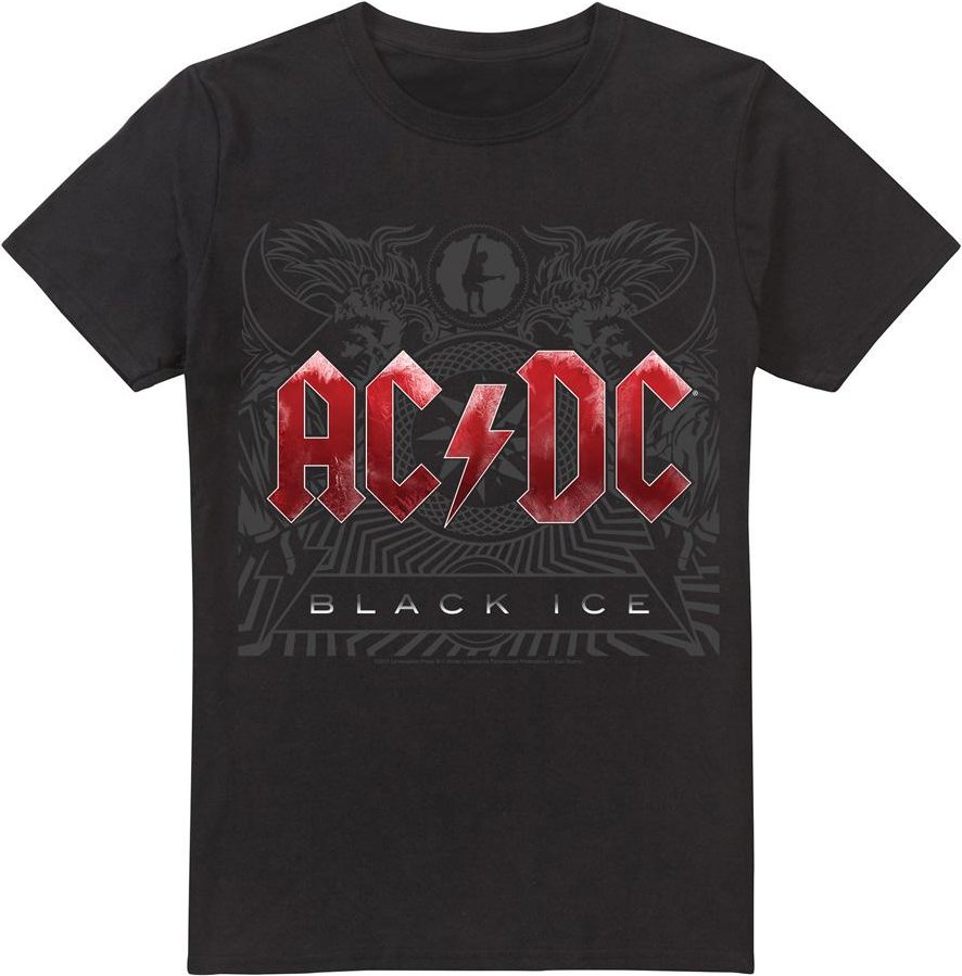 AC/DC - "Black Ice" T-Shirt für Herren (Schwarz)