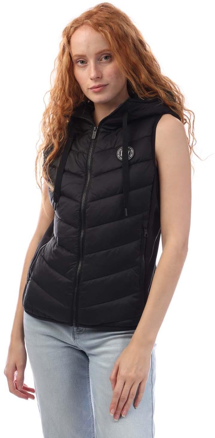 DKNY - Weste für Damen, Bomberjacke (Schwarz)