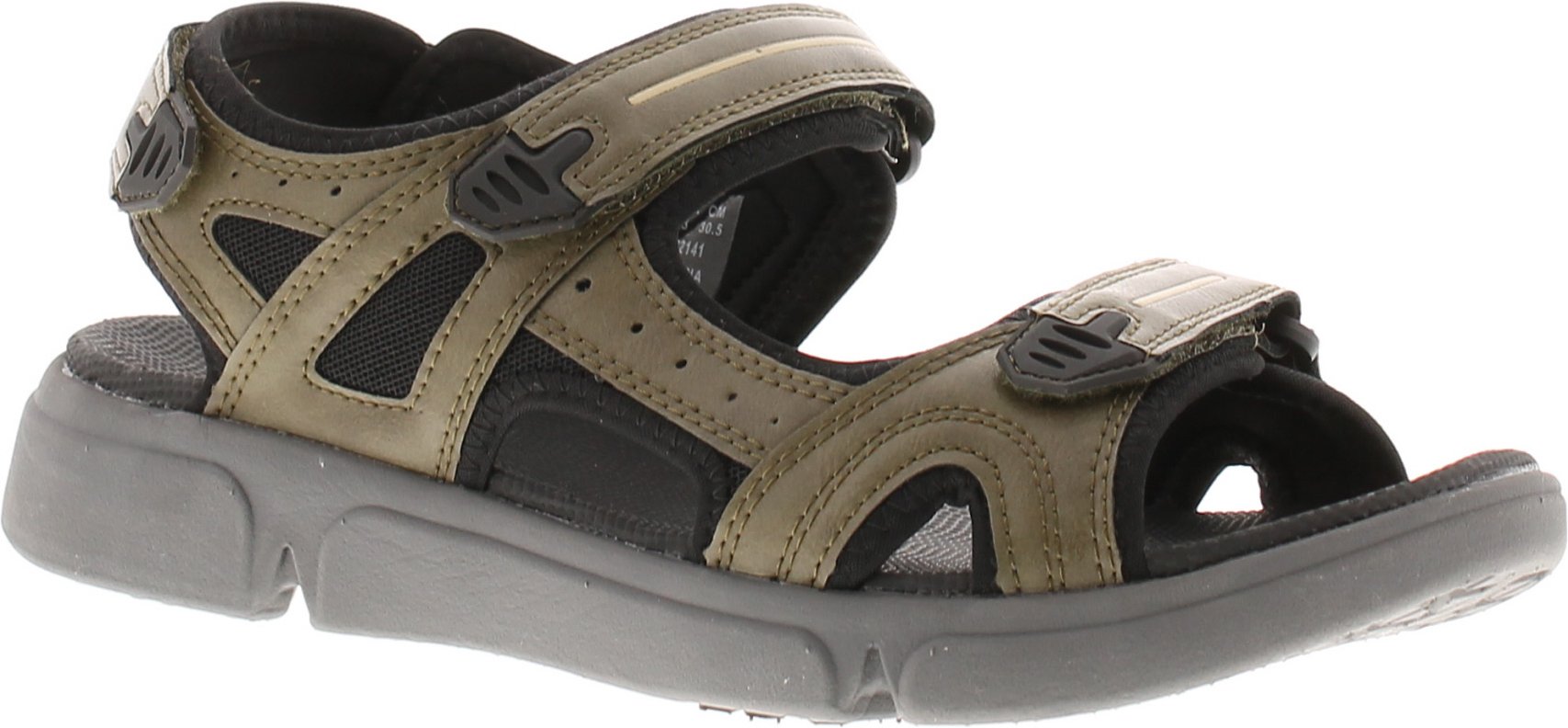 Thumbnail - Hush Puppies Herren Sandalen Walking Castro Klettverschluss grün