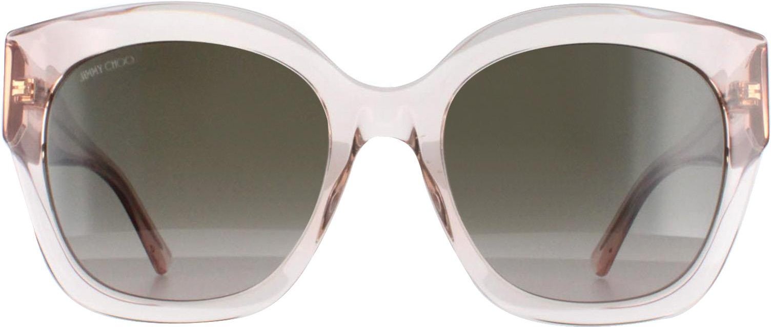 Thumbnail - Jimmy Choo LEELA/S FWM HA transparante roze bruine zonnebril met kleurverloop
