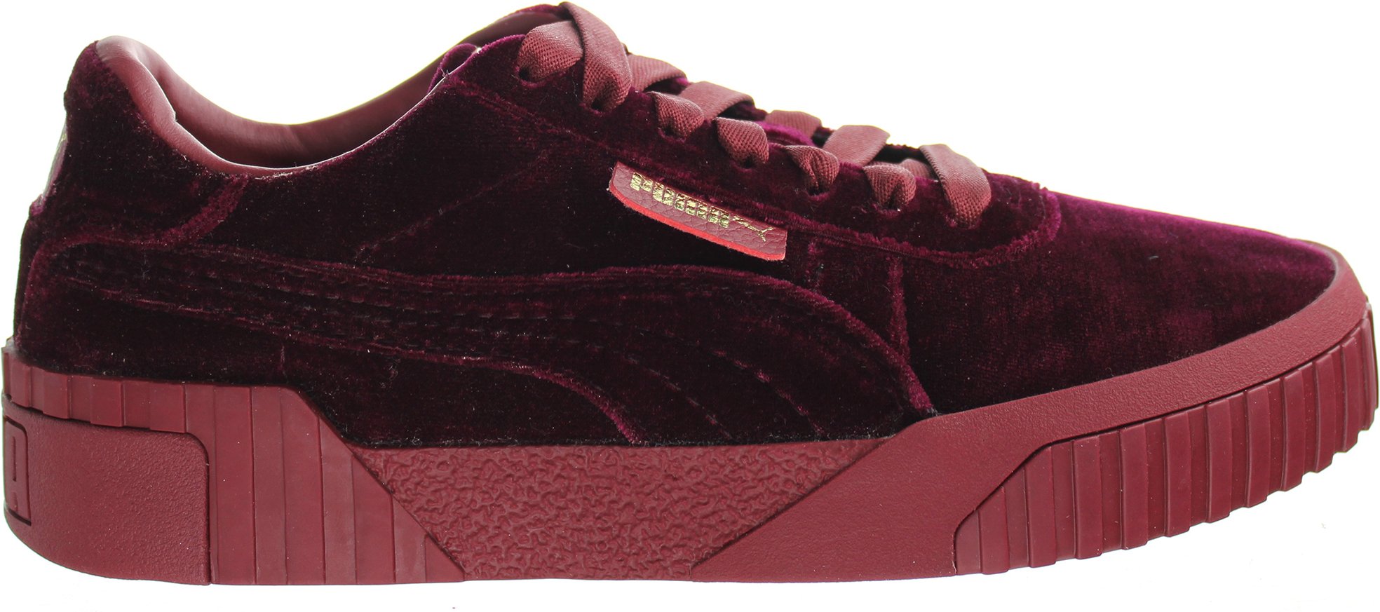 Puma Cali Velvet Womens Burgund Trainer