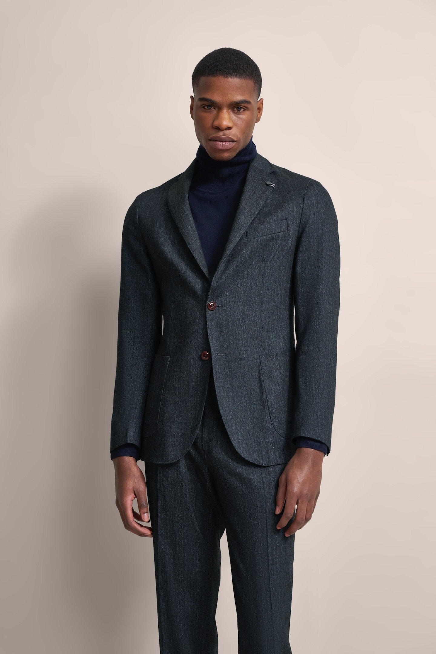 Bugatti Herren Sakko mit runden Schultern