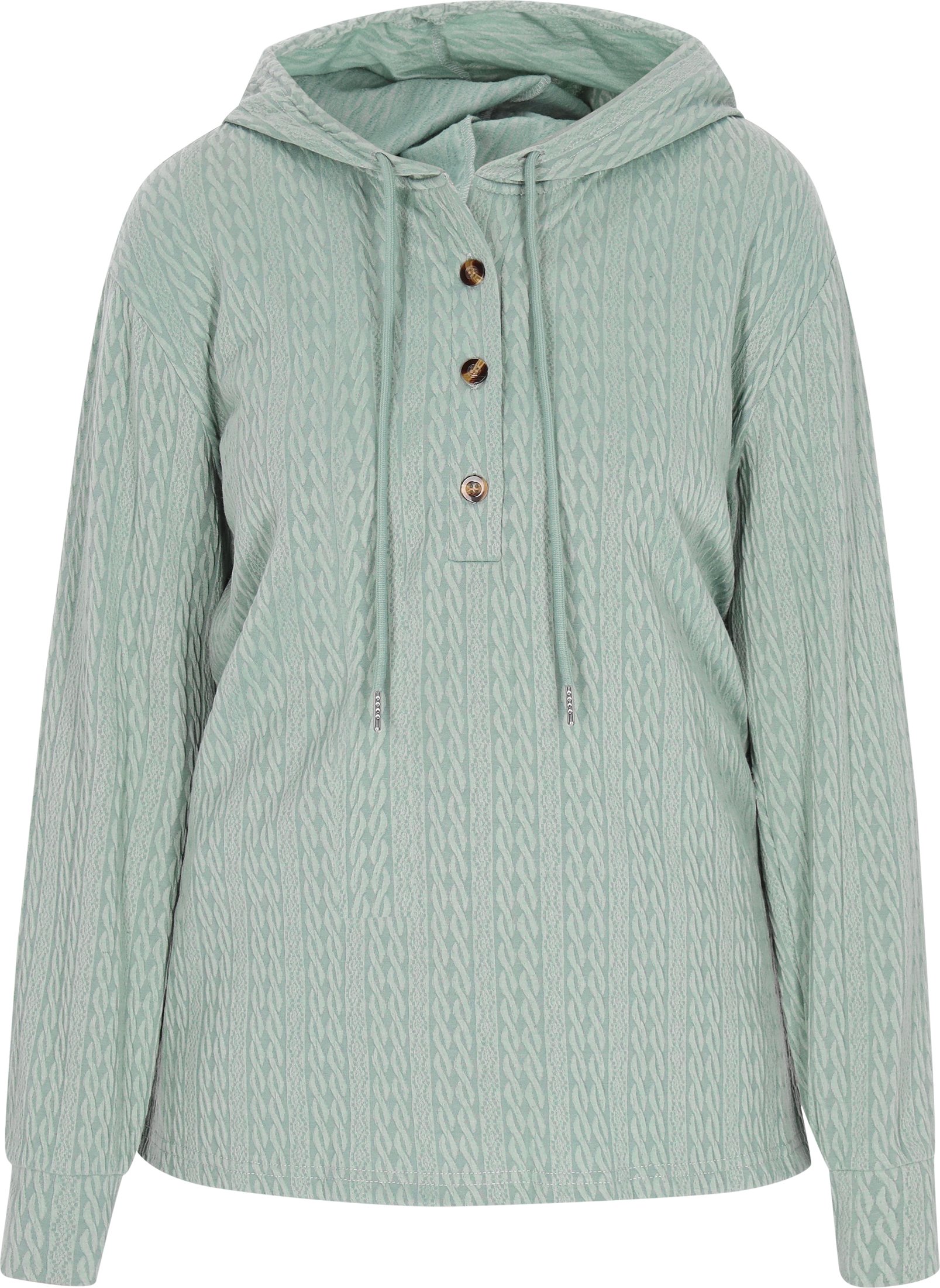 usha Bluse Frauen Mint Hellgrau