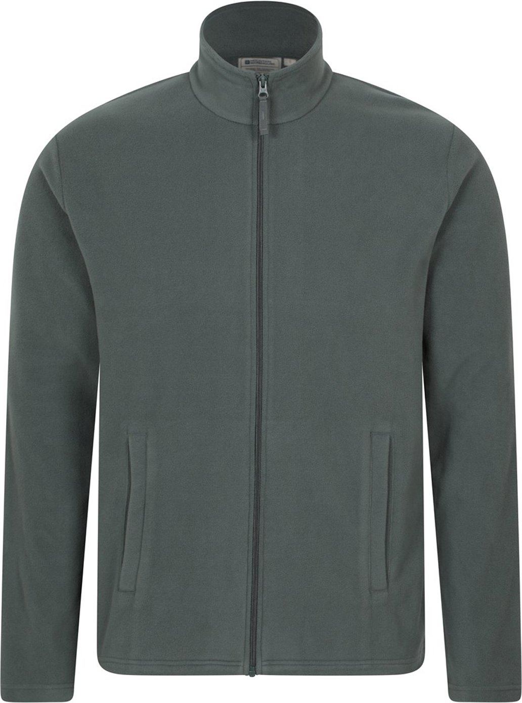 Mountain Warehouse - "Raso" Fleece-Oberteil für Herren, Durchgehender Reißverschluss (Khakigrün)