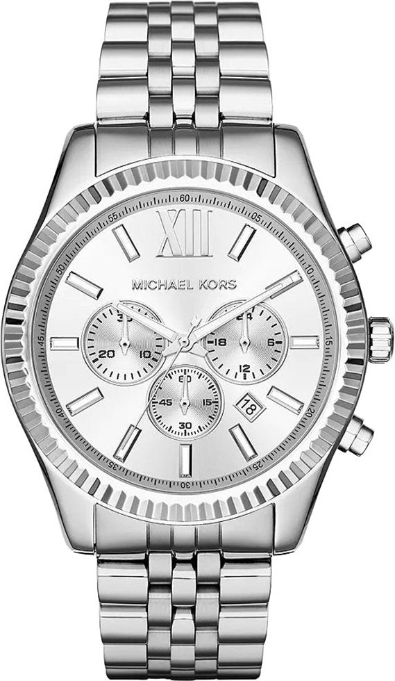 Michael Kors MK8405 Lexington Silber Herrenuhr