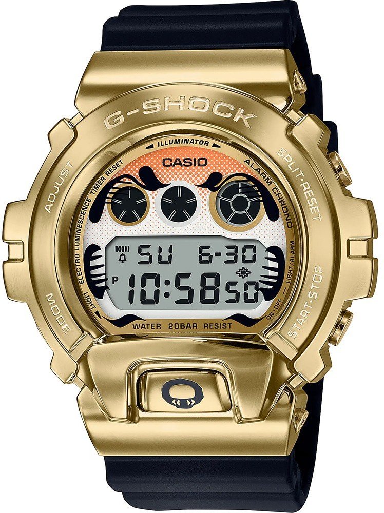Casio G-Shock Daruma Herren Schwarz Uhr GM-6900GDA-9ER