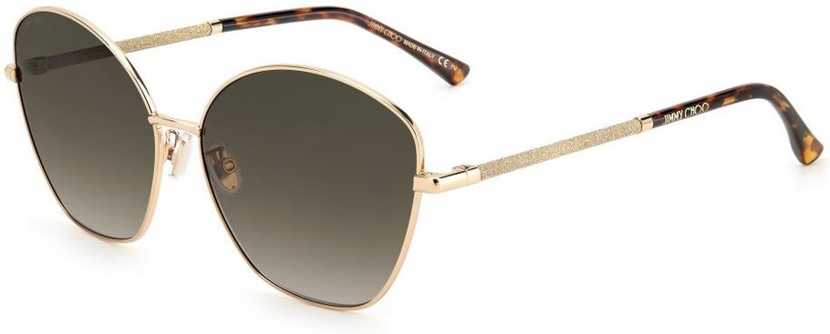 Marilia Gold Glitzer Sonnenbrille