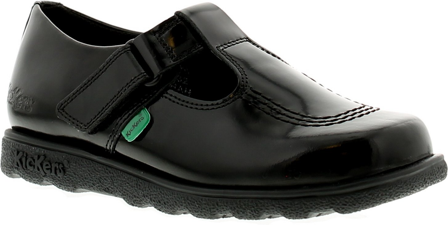 Kickers Kids T Bar Moc Toe Schuhe