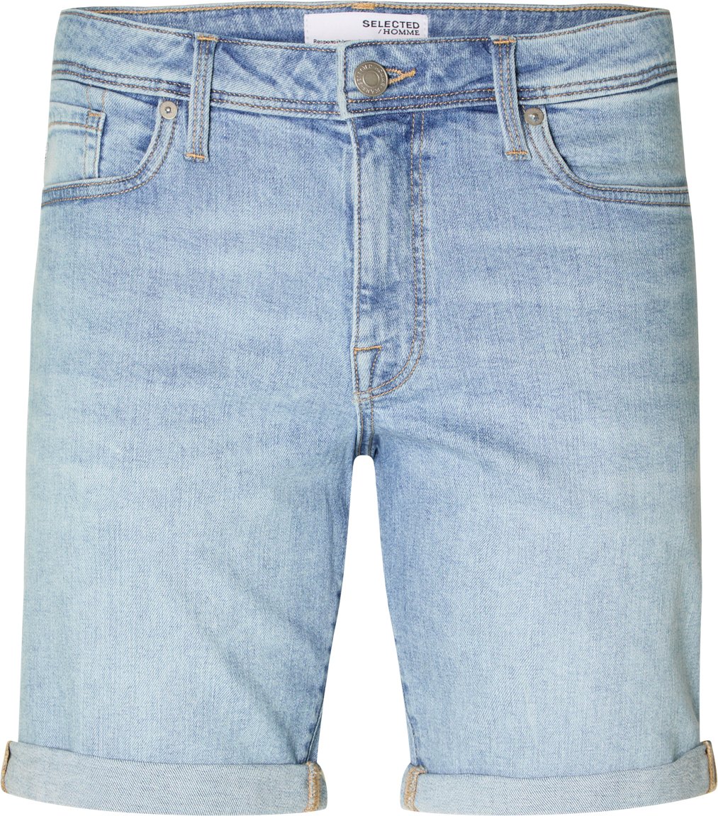 Thumbnail - Selected Shorts Alex Slim Short Blau