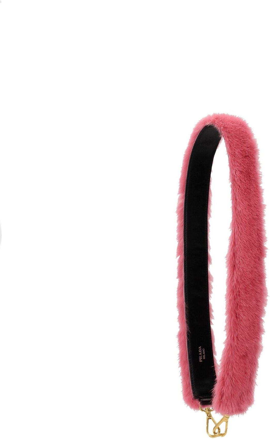 Rosa Pelz Schultertasche