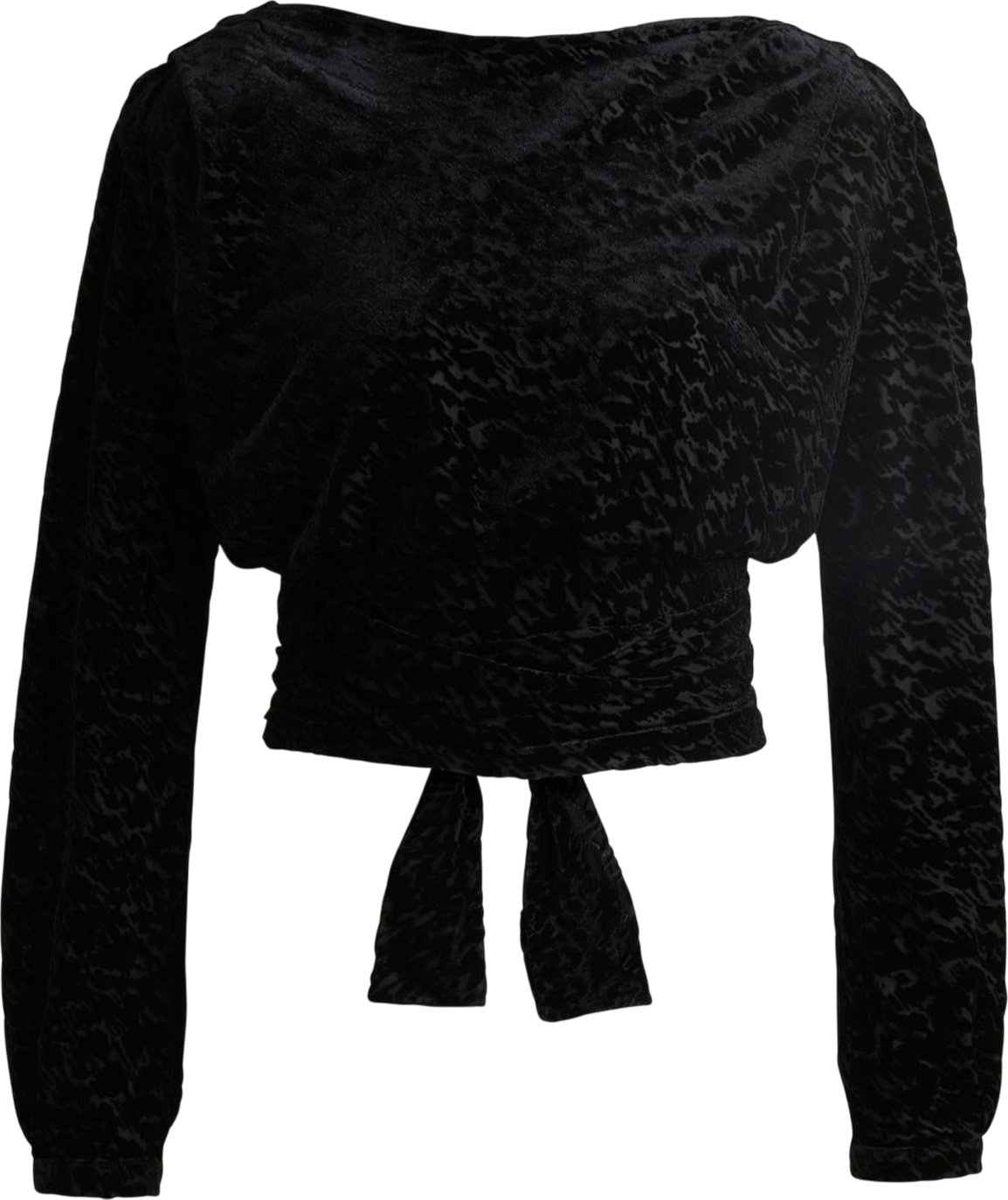 Boss - "C Edevory" Kurzes Top Wickel für Damen (Schwarz)