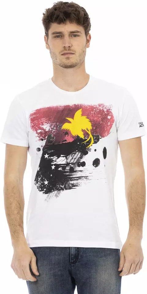 Grafisches T-Shirt mit Farbspritzern