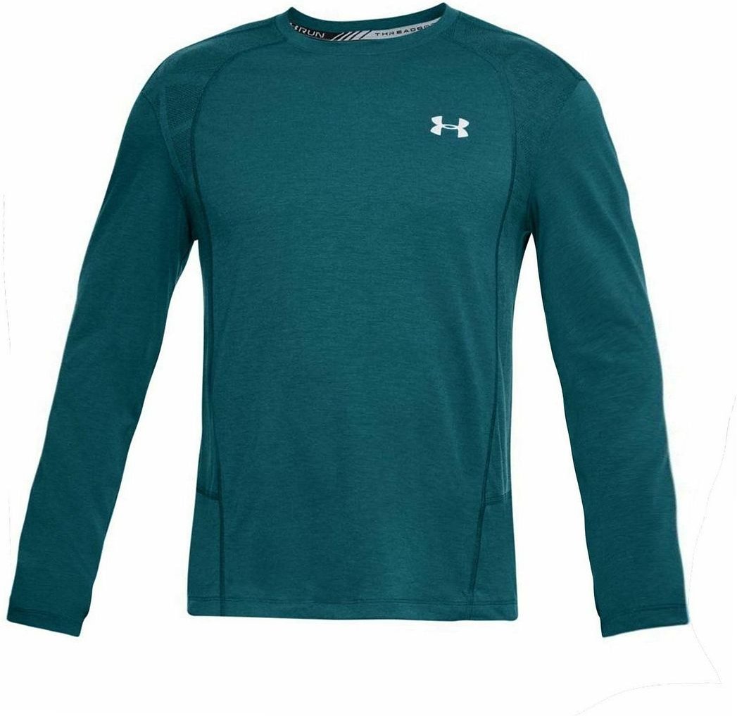 Under Armour Swyft Langarm Crew Hals Teal Herren Top 1318418 716