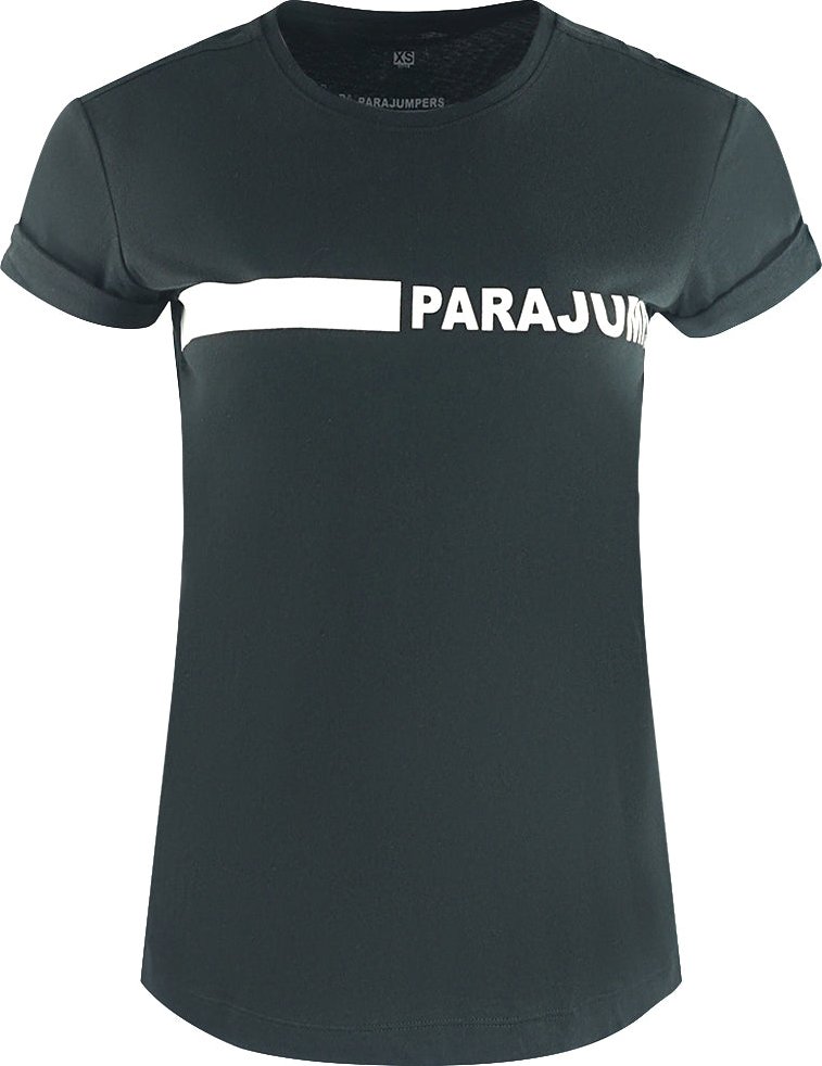 Parajumpers Space Tee Schwarzes T-Shirt
