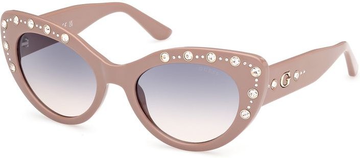 Beige Harz-Sonnenbrille