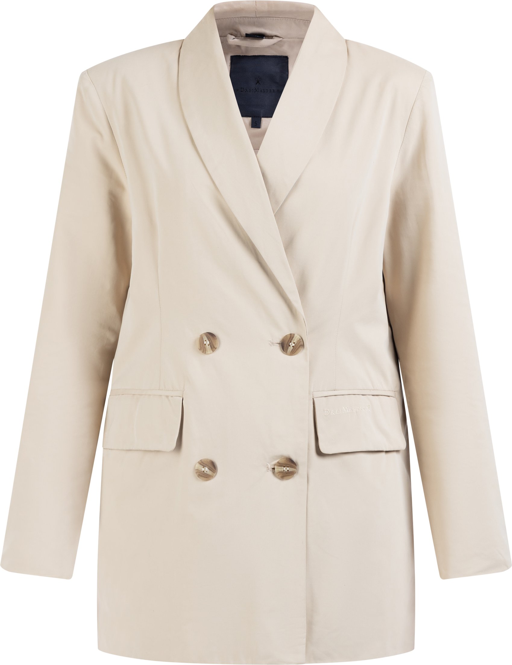 Dreimaster Übergangsjacke Damen Beige