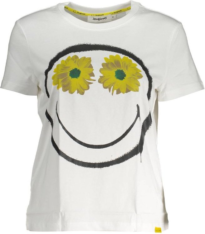 Sonnenblumen-Smiley-Gesicht T-Shirt