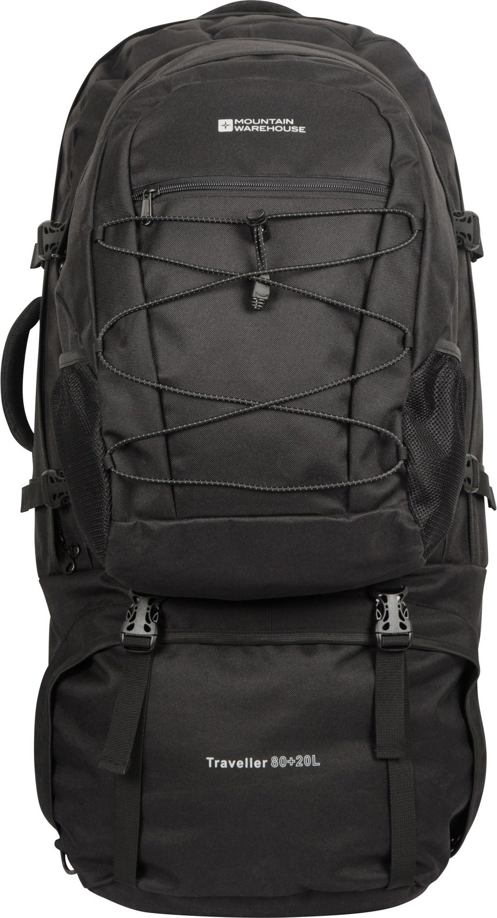 Mountain Warehouse - Rucksack "Traveller", 100L (Schwarz)