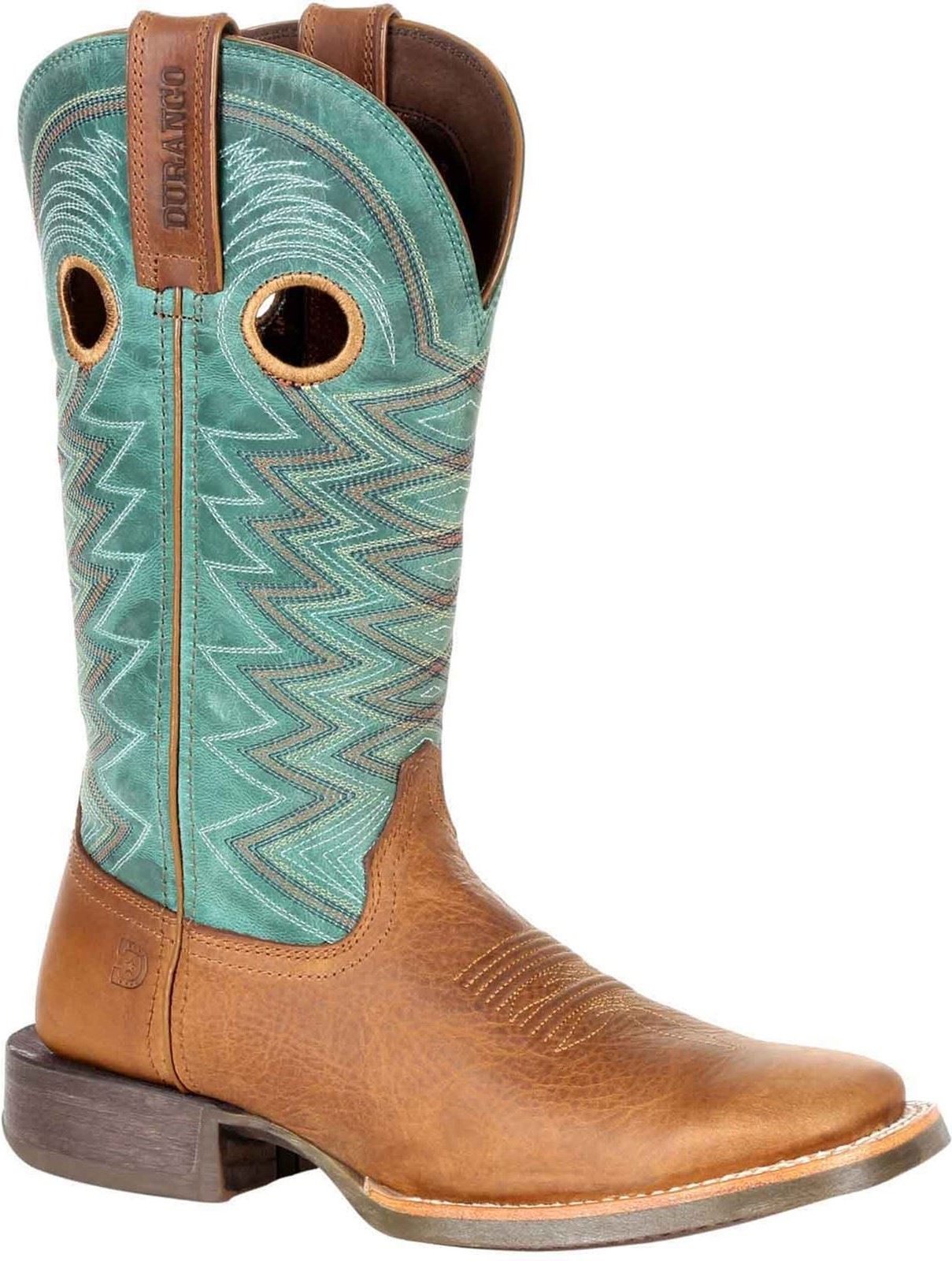 Durango Lady Rebel Pro Leder Damenstiefel Weizen/Tidal Teal