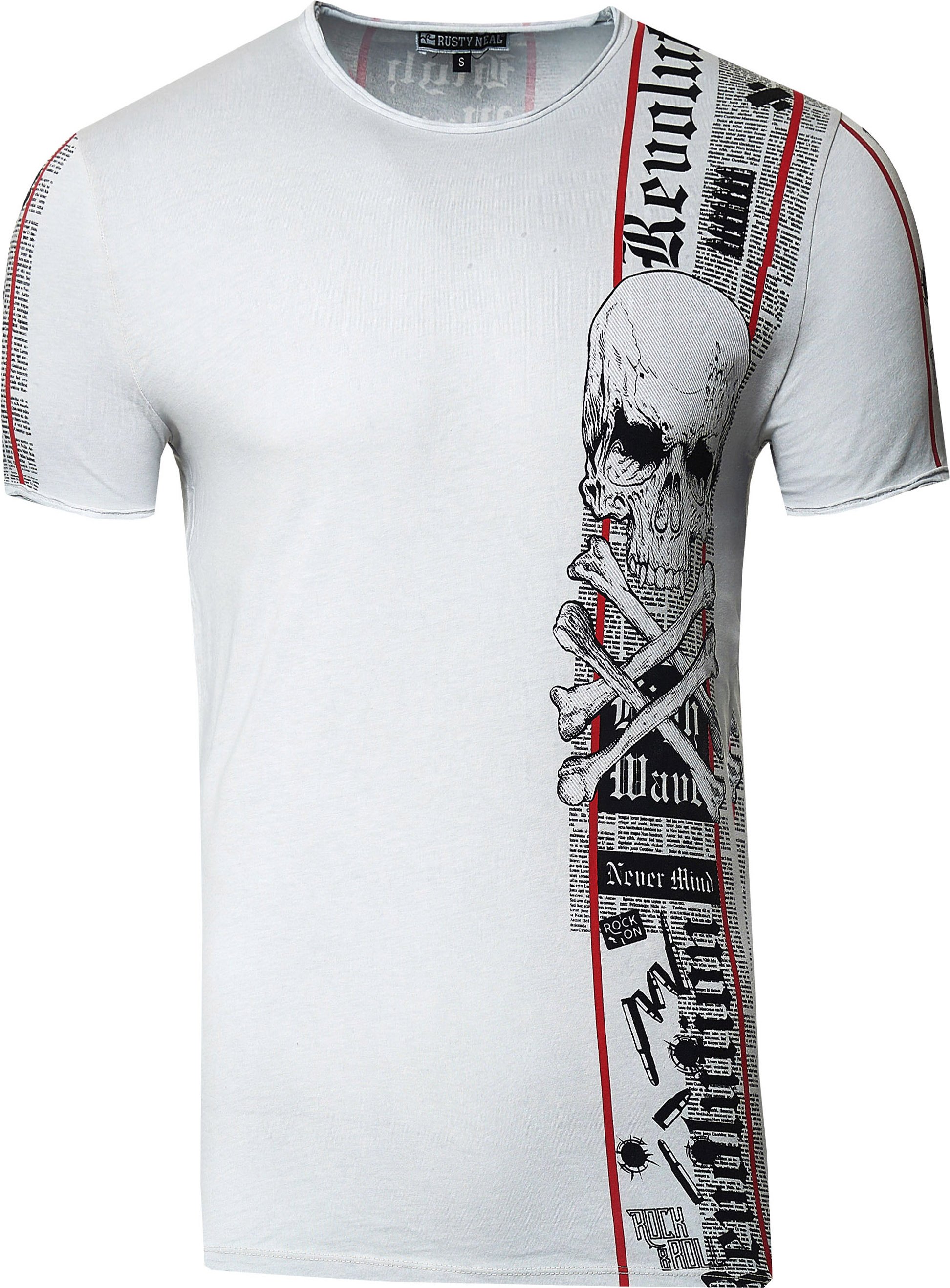 Thumbnail - Biker T-Shirt Front & Back Printed