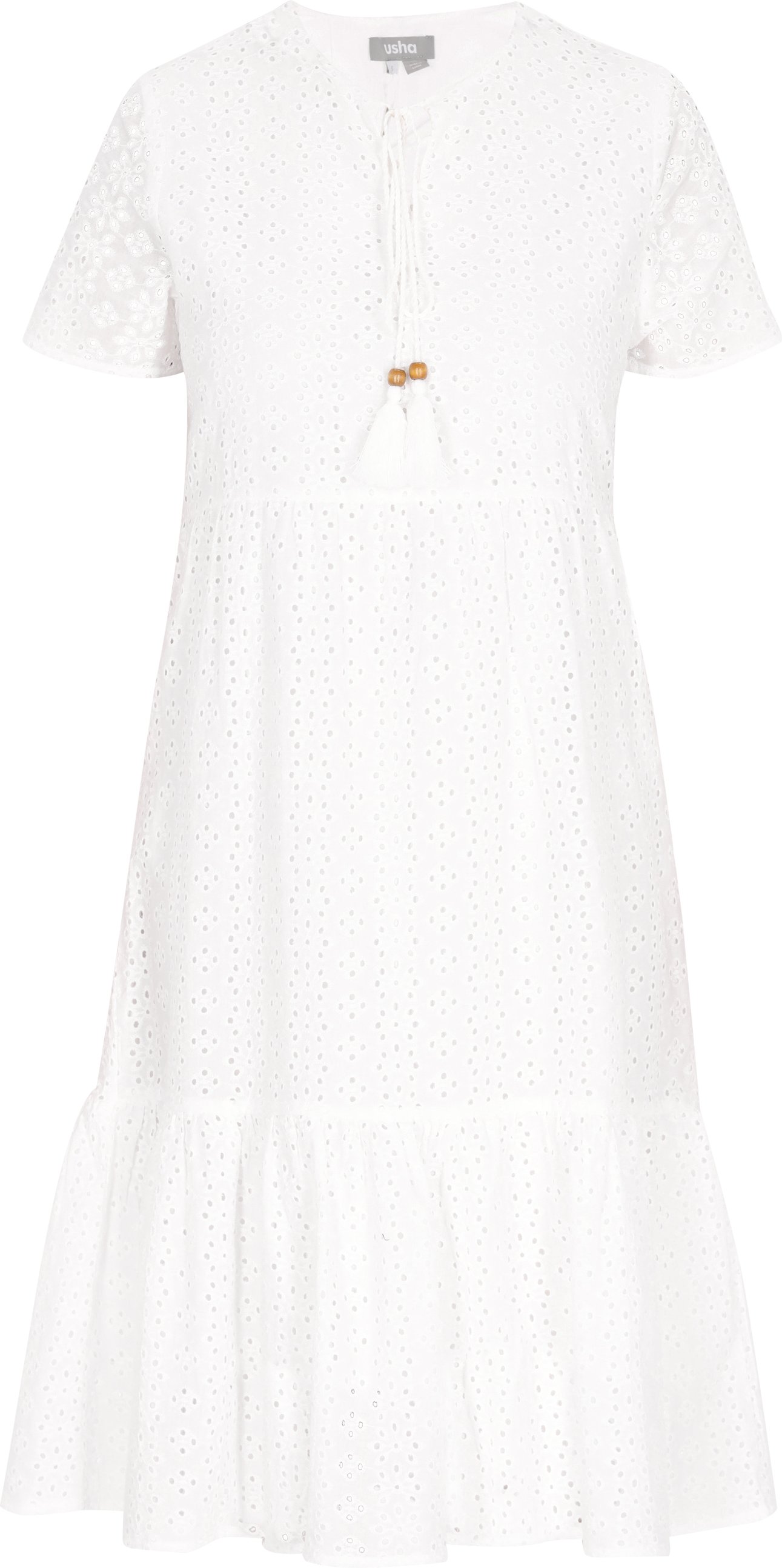 usha Kleid Frauen Weiß