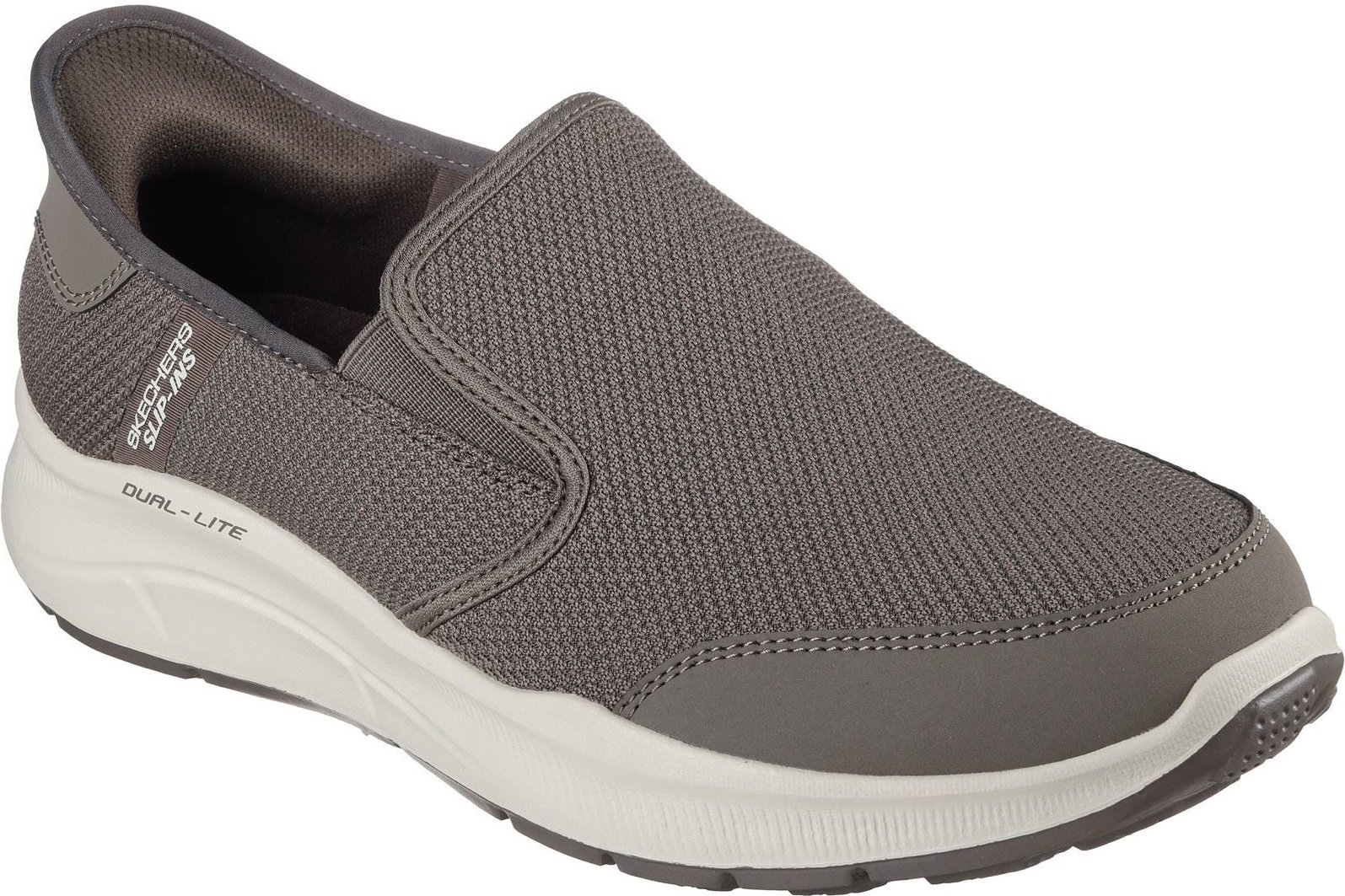 Thumbnail - Skechers Equalizer 5.0 Drayze Polyester Herren Sneakers in Taupe