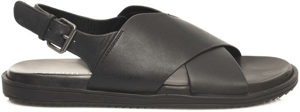 Leder Sandalen mit Kreuzriemen